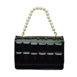 Bolso Bollos Cuadros Negro mod: 10 8328