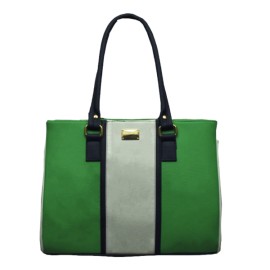 Bolsa Iman Verde Blanco Azul mod: 103 9006