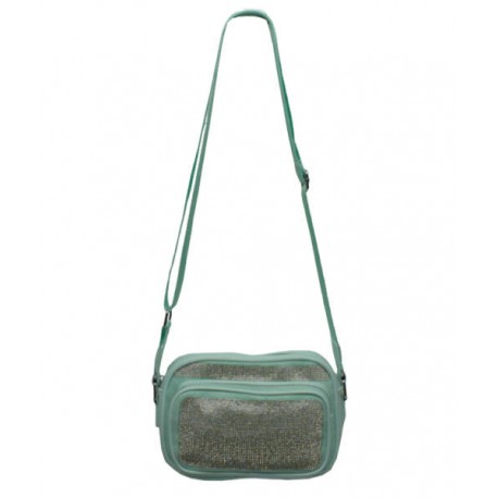 Bolso Mini Brillos Verde Pastel 10 1180