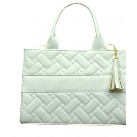 Bolsa Bollon Cuadros Blanco 006 7000