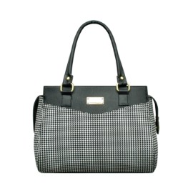 Bolsa Cuadros Negro Blanco mod. 103 9003