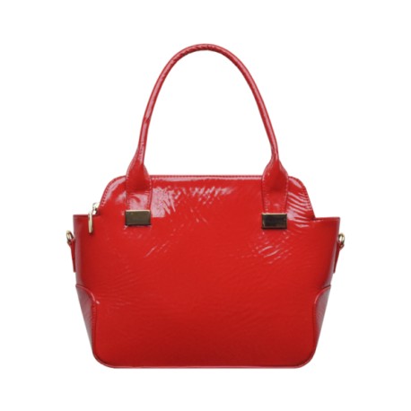 Bolsa Charol Rojo 24 0219