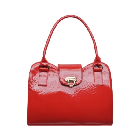 Bolsa Charol Rojo 24 0200