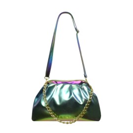 Bolsa Broche Cabra Multicolor Metalica mod. 23 9003