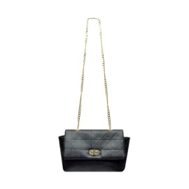 Bolsa Asa Cadena Bollon Negro mod.106 0156