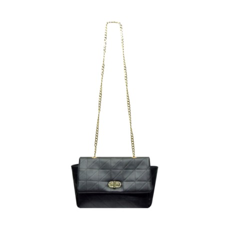 Bolsa Asa Cadena Bollon Negro mod.106 0156