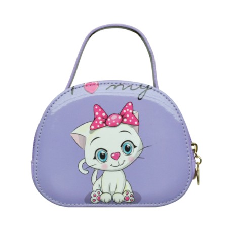 Bolsa Mini Gato Lila 10 N0210 C