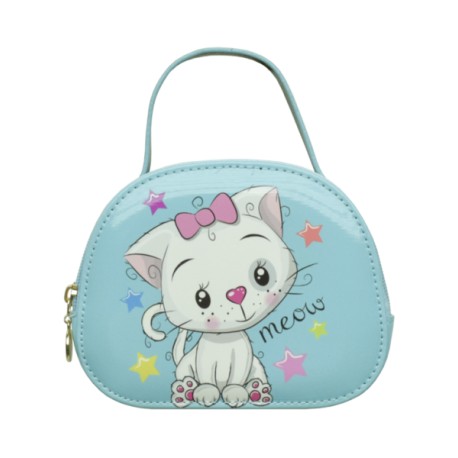 Bolsa Mini Gato Azul 10 N0210 B