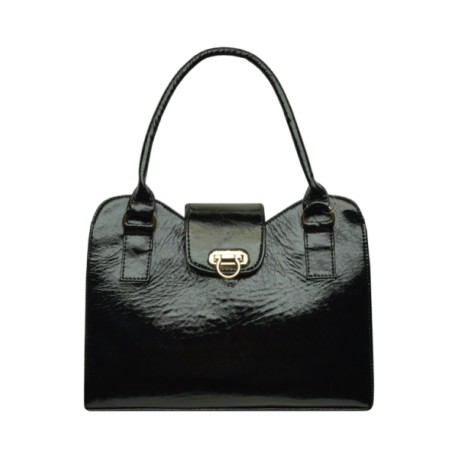 Bolsa Charol Negro 24 0200