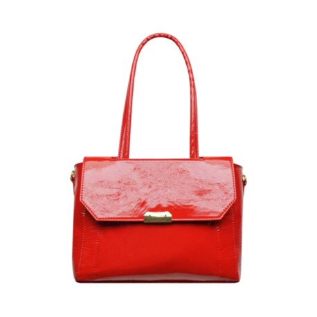 Bolsa Charol Rojo 23 9093