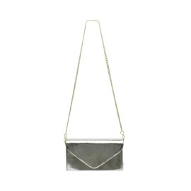 Bolso Clutch Zulu Plata Mod. 74 0083