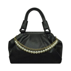 Bolsa Asa Perlas Negro mod: 10 0255