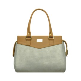 Bolsa Beige con Camel mod. 103 9003